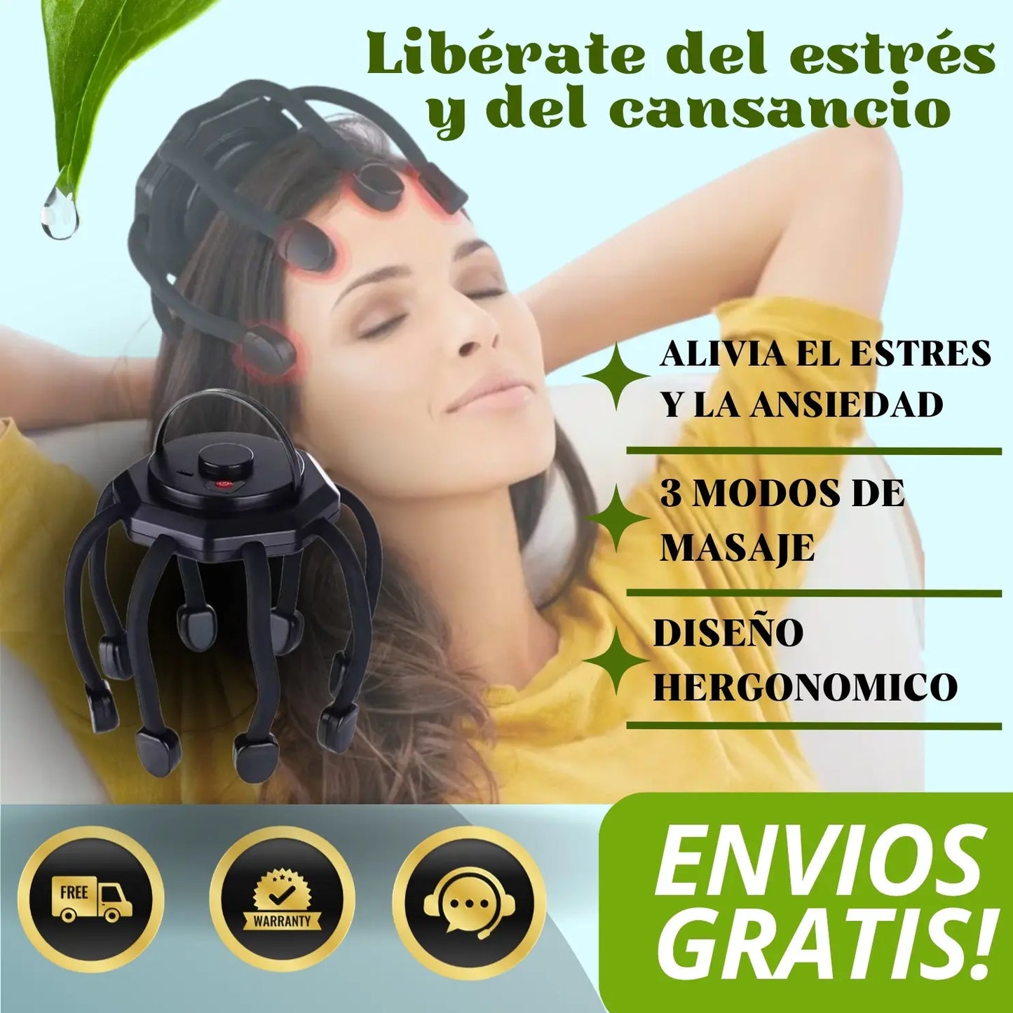 Masajeador de Cabeza Eléctrico